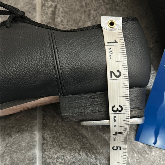 Sansha Black Tap Dance Shoes Size 11 Womens 10 Mens 7.5 EU 41 - Picture 11 of 11